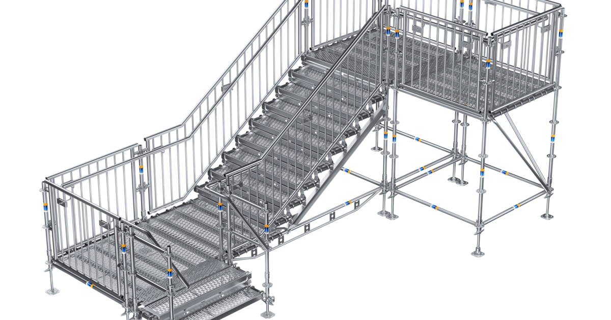 Which requirements must an emergency stair tower fulfil?